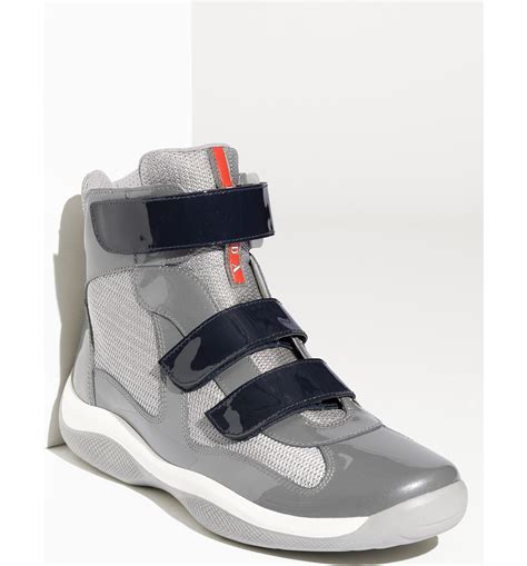 prada americas cup sneakers high top|high top Prada America's Cup.